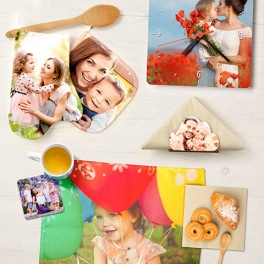 Stampe su tessuto e gadget